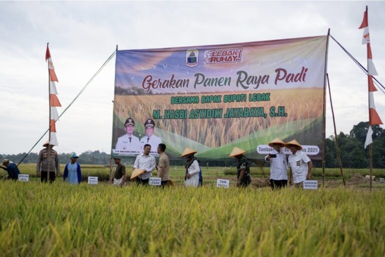 Sukses Tingkatkan Produksi Padi, Bupati Lebak: Terimakasih NatureGen